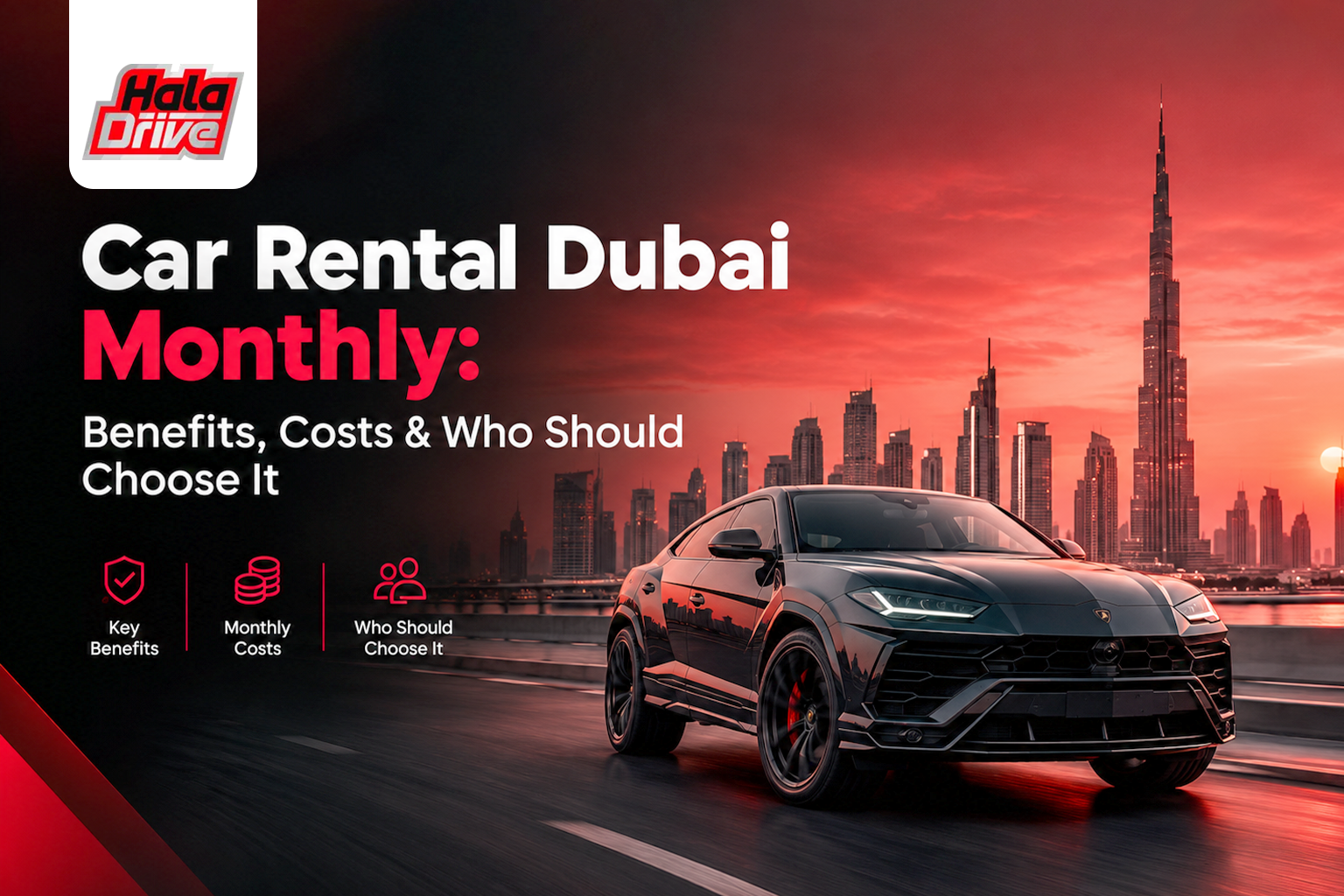 Car rental Dubai monthly