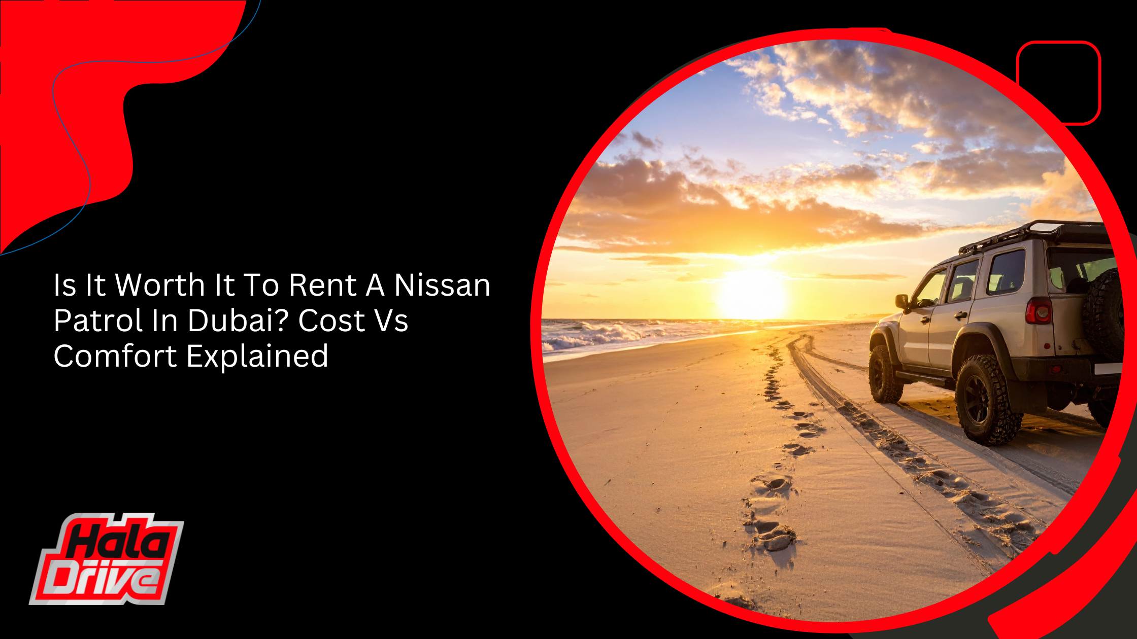 rent a Nissan Patrol in Dubai