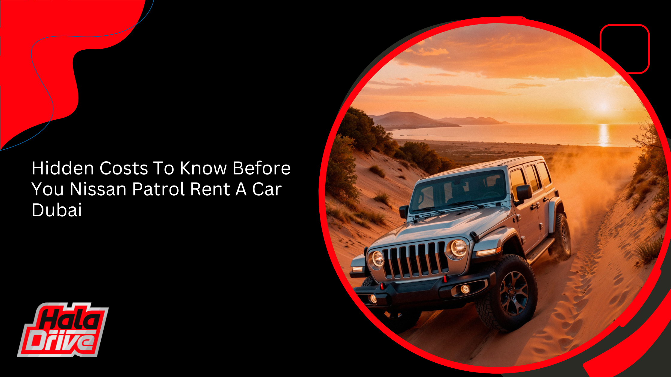 Nissan Patrol rent a car Dubai