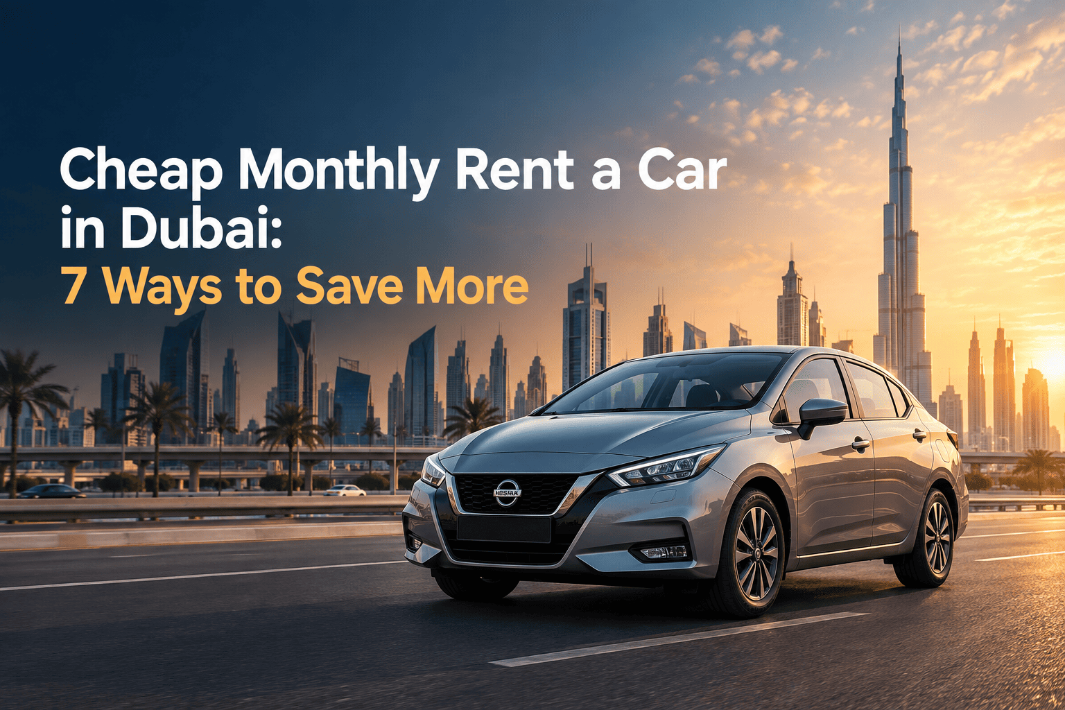 cheap monthly rent a car