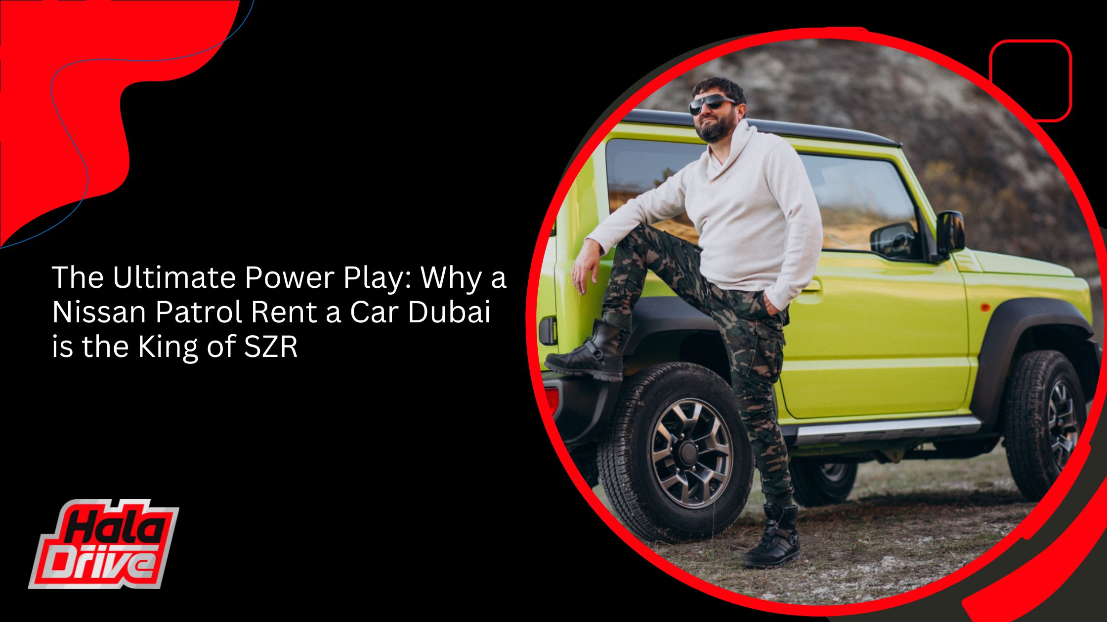 Nissan Patrol rent a car Dubai